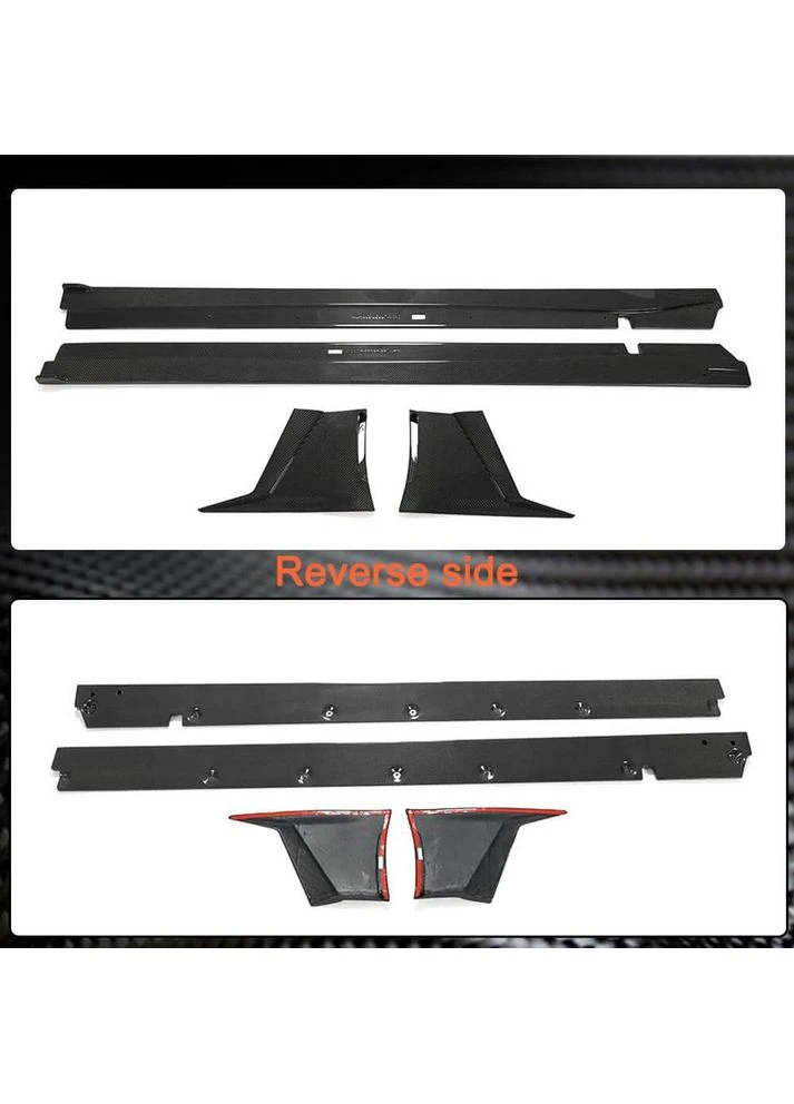 Бокові пороги V2 (Карбон) для BRZ 2021- рр Subaru (392156840)
