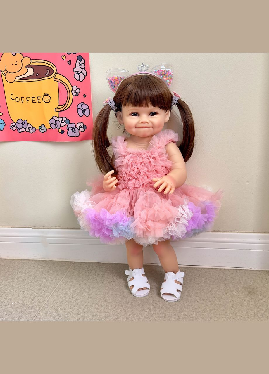 Лялька Реборн Дівчинка Злата 55 см Reborn (307823788)