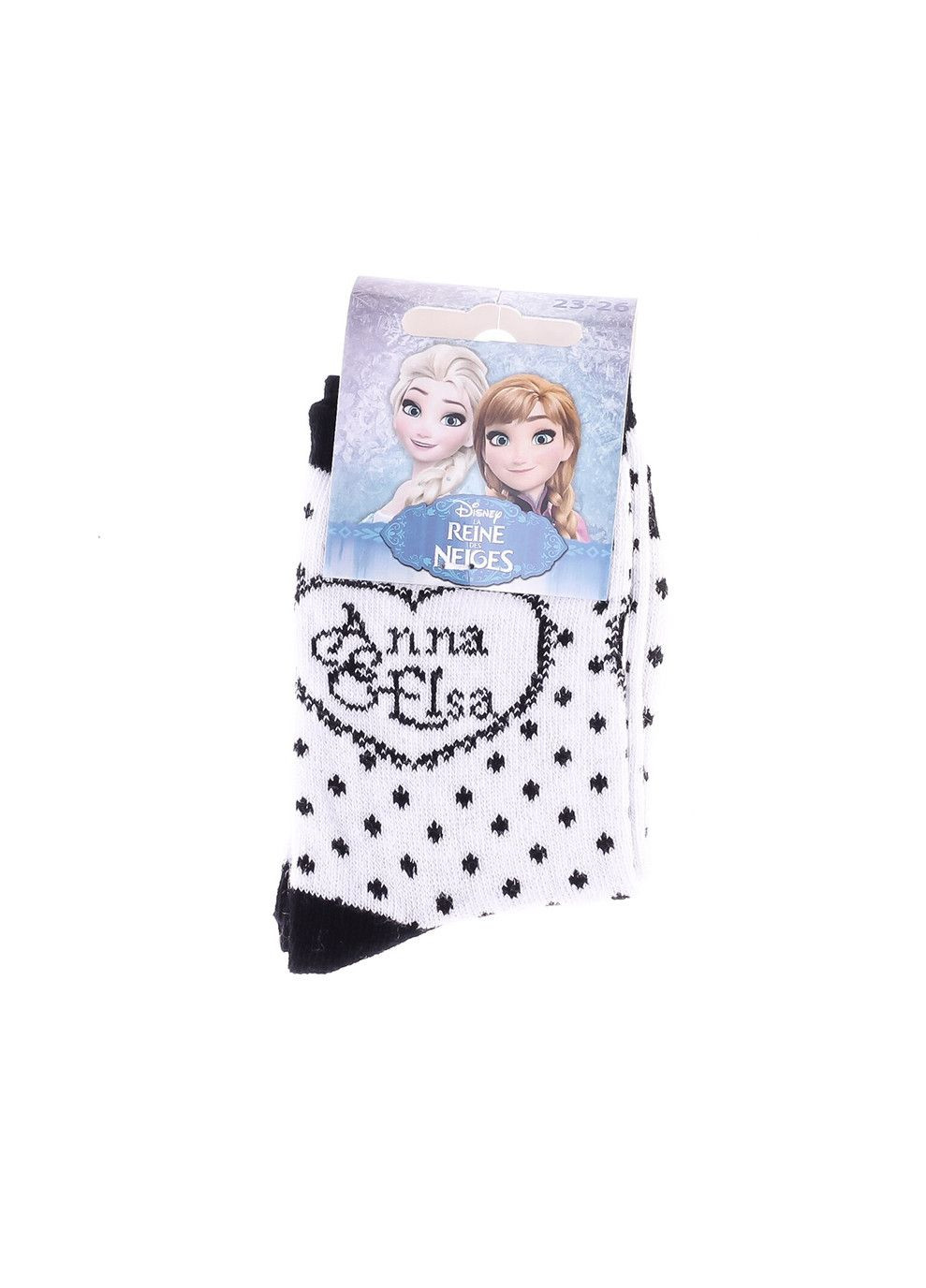 Носки Frozen Anna And Elsa white/black Disney (333961524)