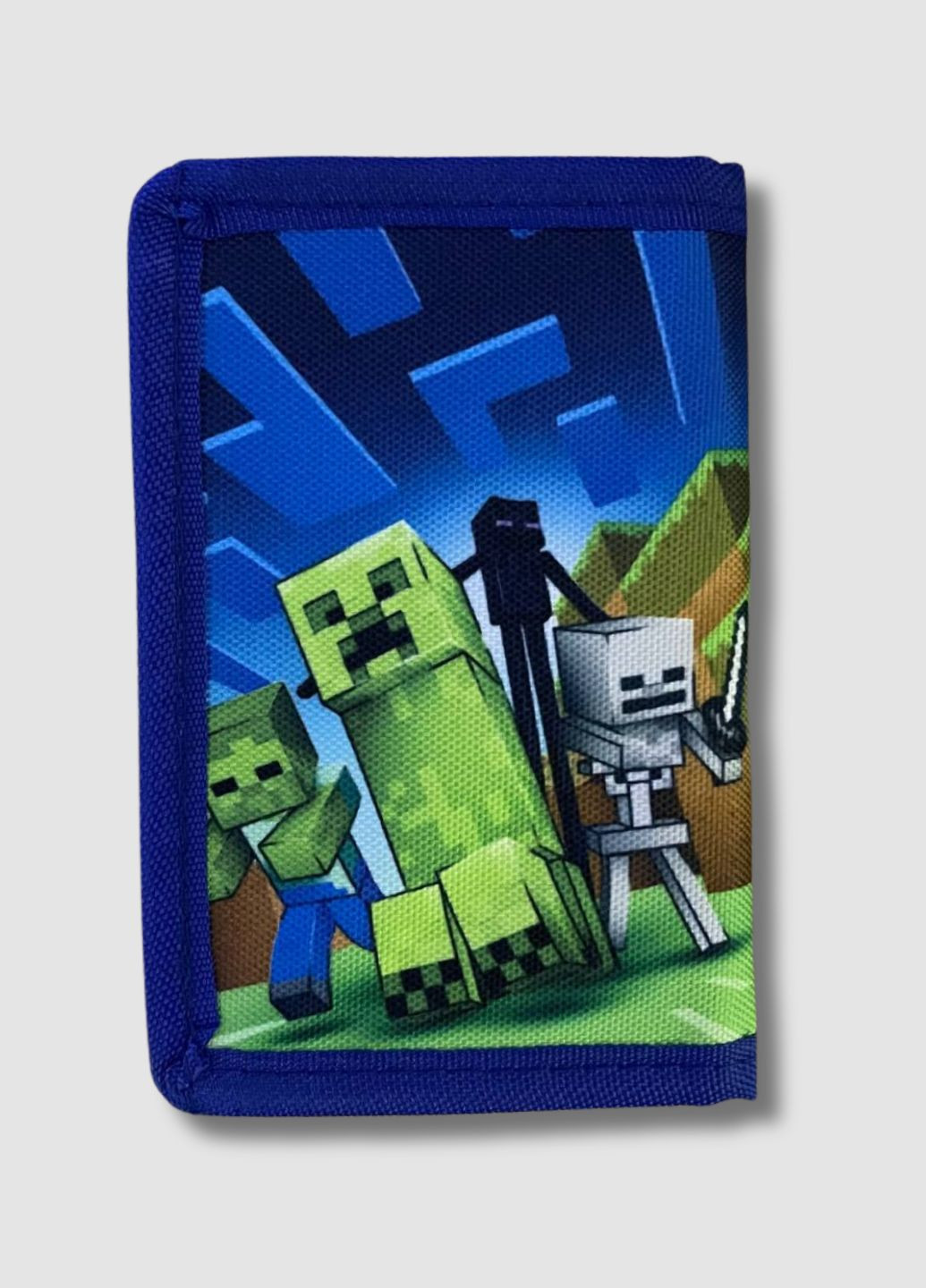 Дитячий гаманець на липучці - Майнкрафт / Minecraft No Brand Дитячій гаманець (370140872)