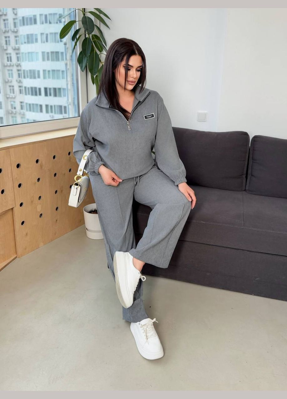 Стильний і зручний жіночий брючний костюм InFashion Костюм (317190906)