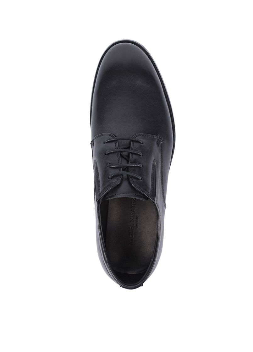 Черные мужские туфли kt1512-03m5 черный кожа Miguel Miratez