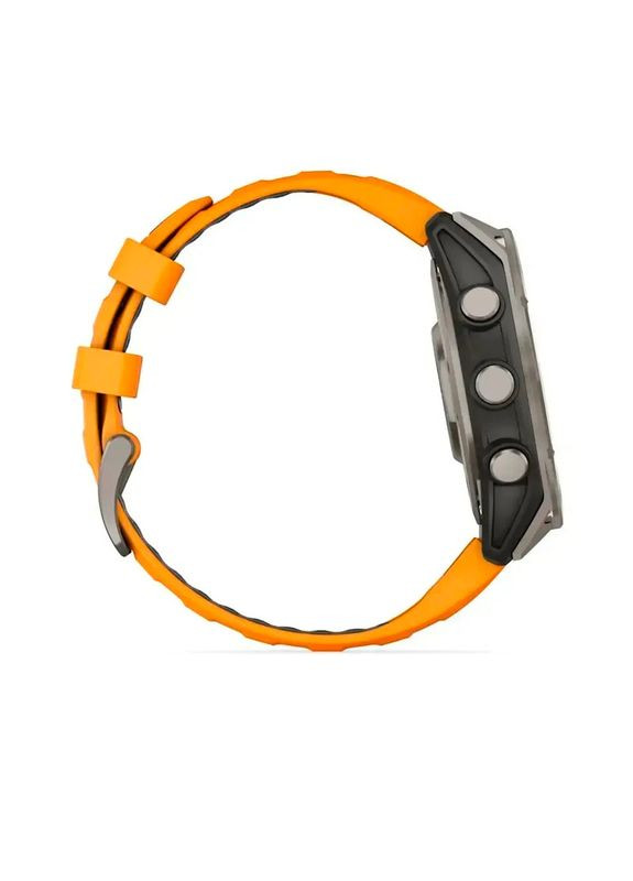 Смарт-годинник fenix 8 47mm,AMOLED,Saph,Ti/Bare/Grpht,SparkOrg/GrphtBd Garmin (357435820)