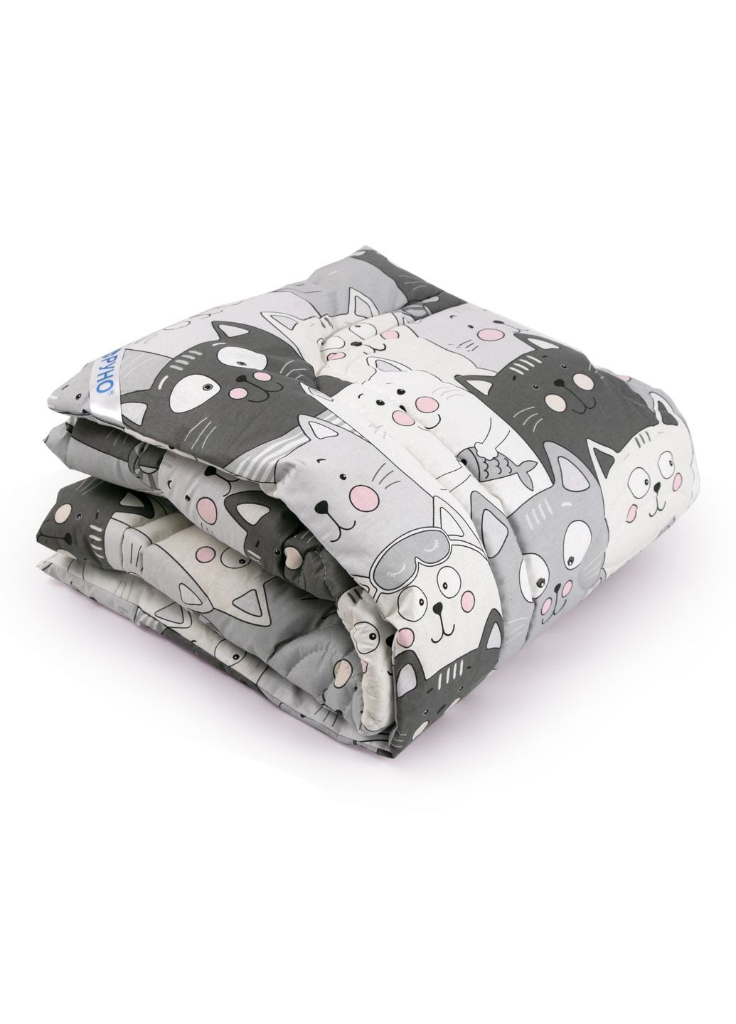 Одеяло детское 140х105 шерстяное Grey Cat Руно 320.02шу_grey cat (271955578)