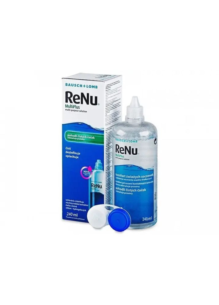 Раствор ReNu MultiPlus мл для линз Bausch & Lomb 240 (316471160)