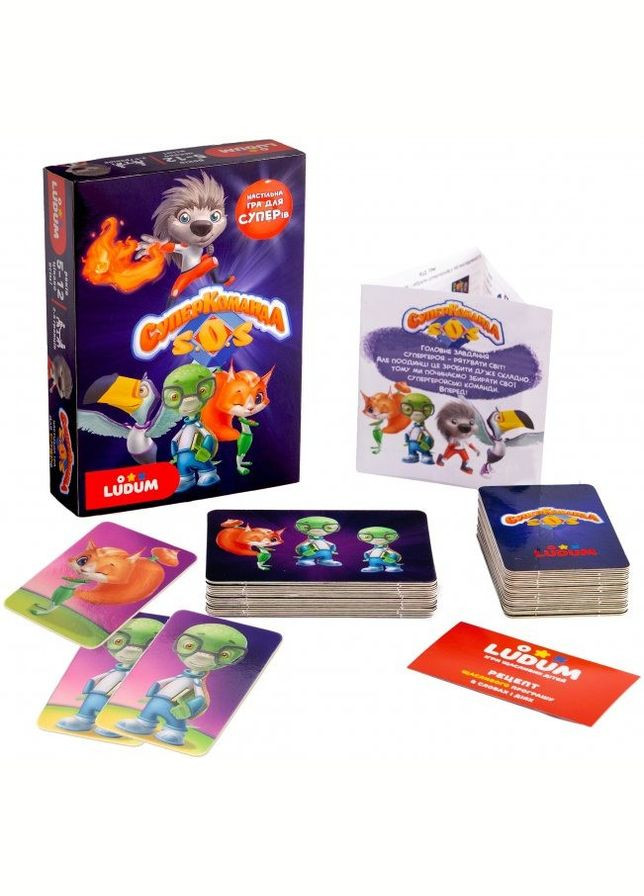 Настільна гра "Суперкоманда "LS3046-52 українська мова Ludum (336330799)