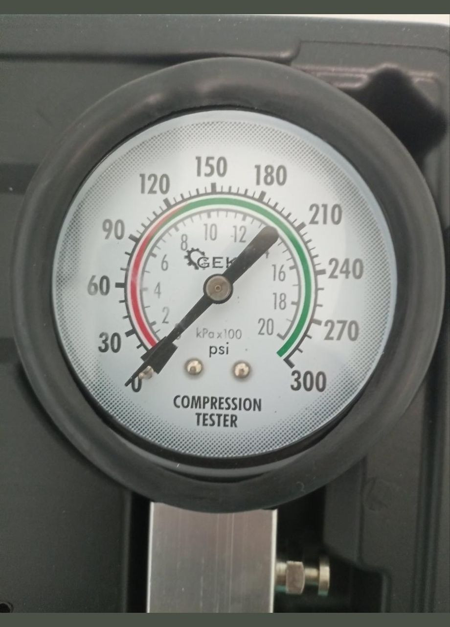 Компрессометр бензинового двигателя "" 020 бар, комплект 5 штуки, №5 Geko (314540632)