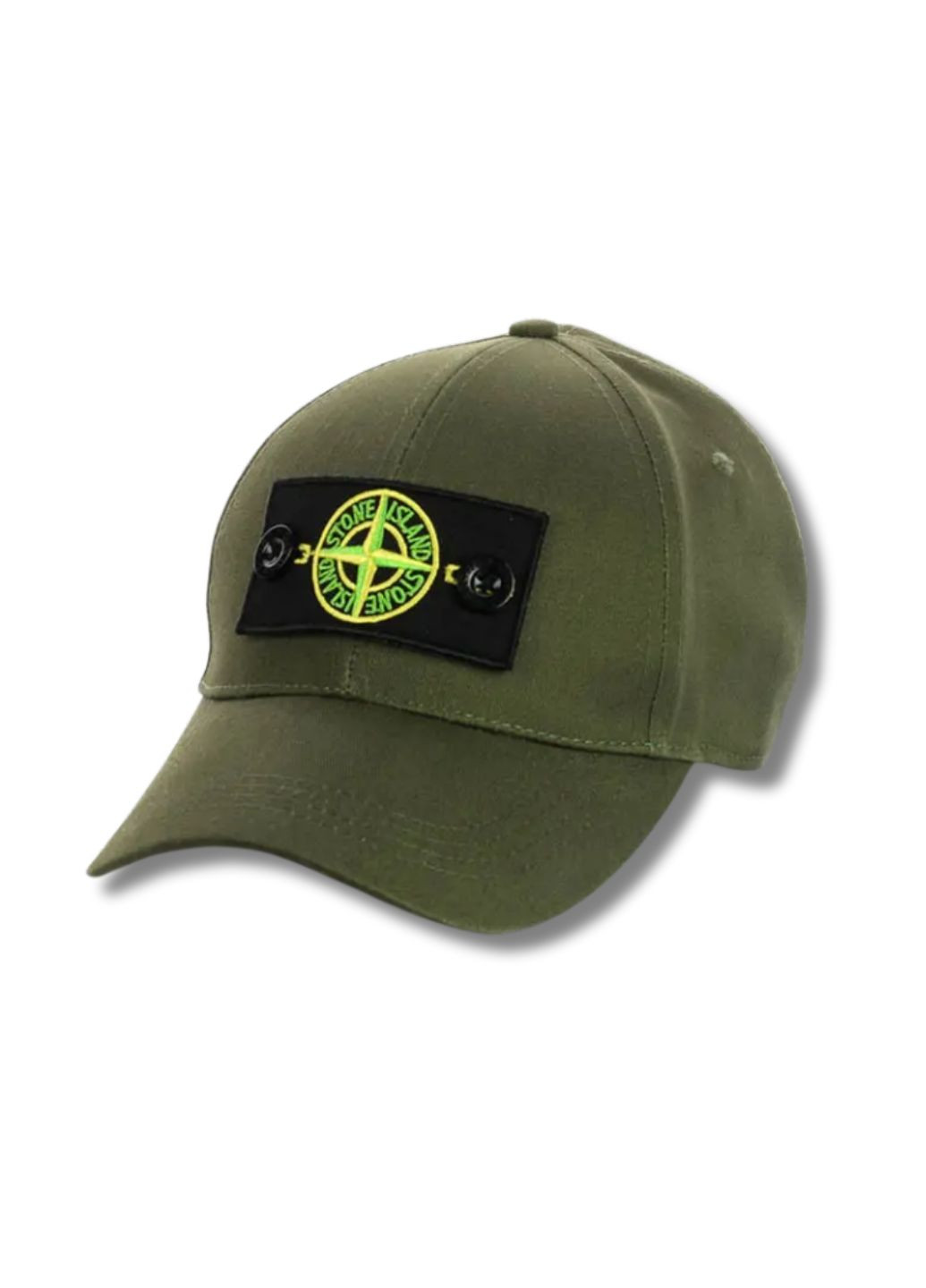 Чоловіча кепка з патчем Стон Айленд / Stone Island No Brand Чоловіча кепка з вишивкою (335806919)