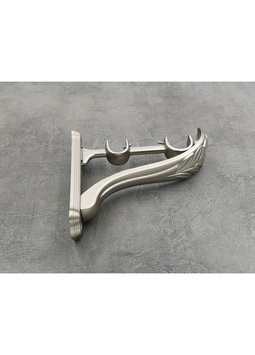 Карниз Люксор кручена штанга подвійний ретро 25/19 мм 240 см Сатин Quadrum (352782203)