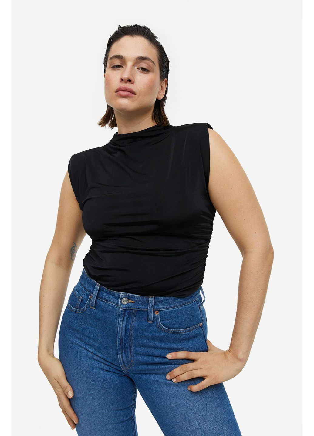 Чорна блуза H&M