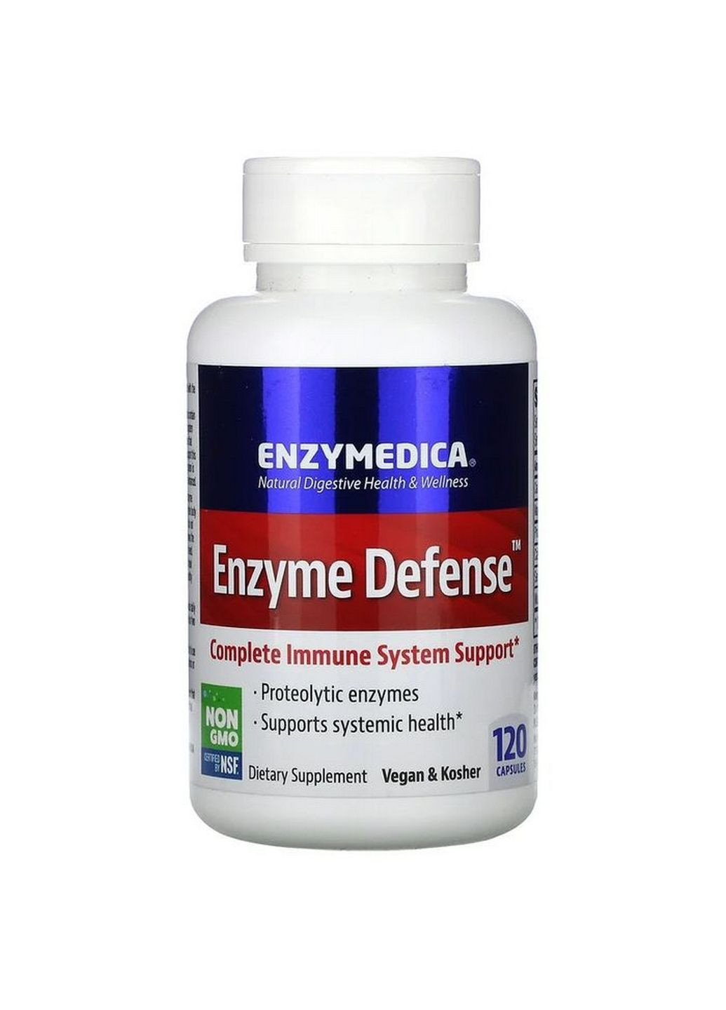 Натуральная добавка Enzyme Defense, 120 капсул Enzymedica (293418974)