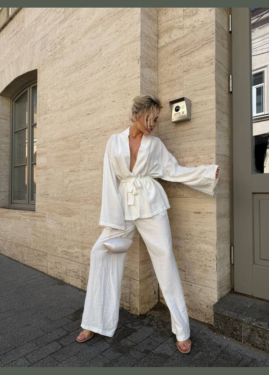 Женский костюм из льна Adelante (338185991)