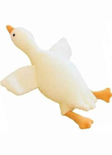 Мягкая антиаллергенная игрушка-обнимашка гусь 90 см для детей (2023941704) No Brand (328261742)