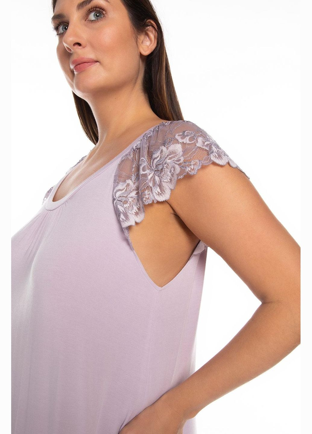 Нічна сорочка жіноча персиковий 0266BXL Effetto (279414870)