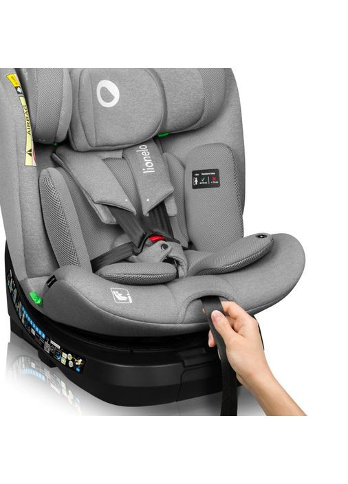 Автокрісло Brave I-Size Grey Stone 40-150 см () Lionelo LO-BRAVE I-SIZE GREY STONE (338532711)