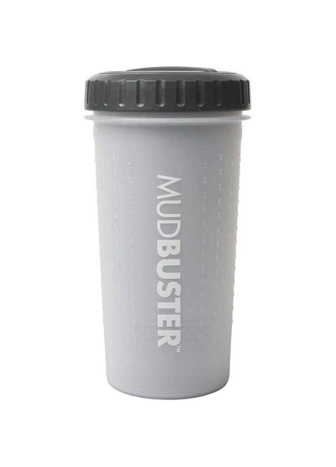 Лапомийка MudBuster Lidded Large з кришкою, для собак, сіра Dexas (364488968)