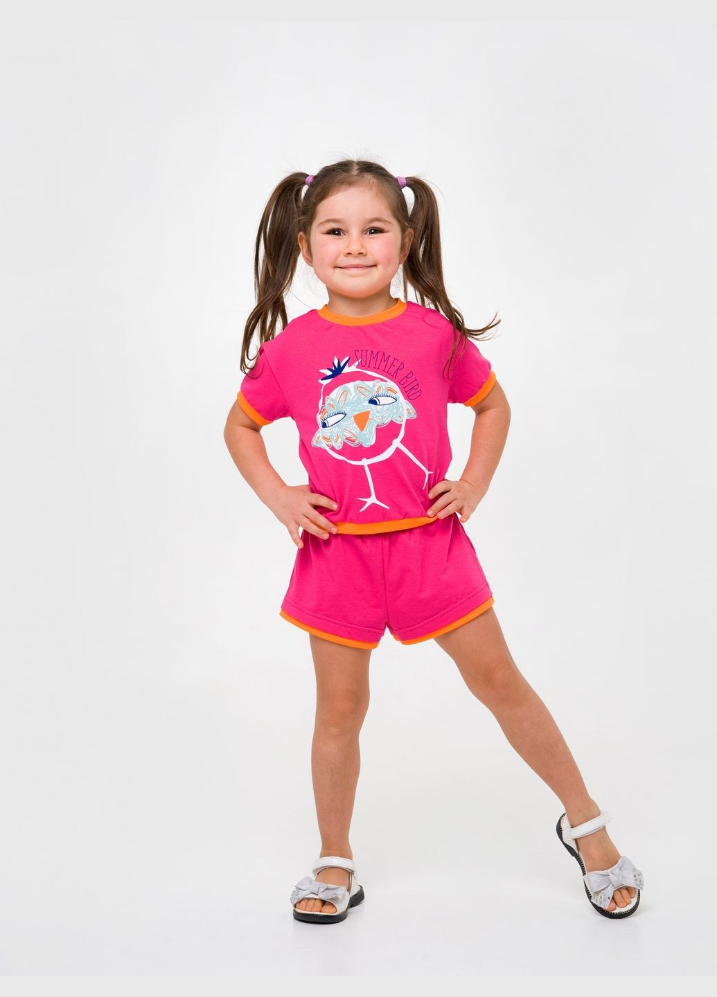 Шорты, Розовый цитрус, стр.кулир, (112352) () 2г/92/28, Тёмнорозовый Smil (306431951)