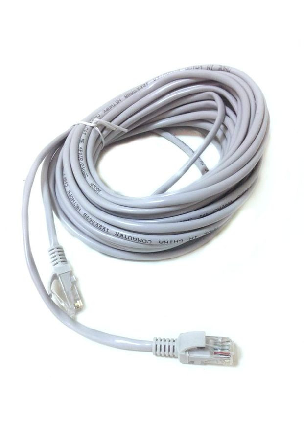 Лан Патч-Корд 16 метров. Кабель CAT 5E UTP витая пара Ethernet No Brand (364198568)