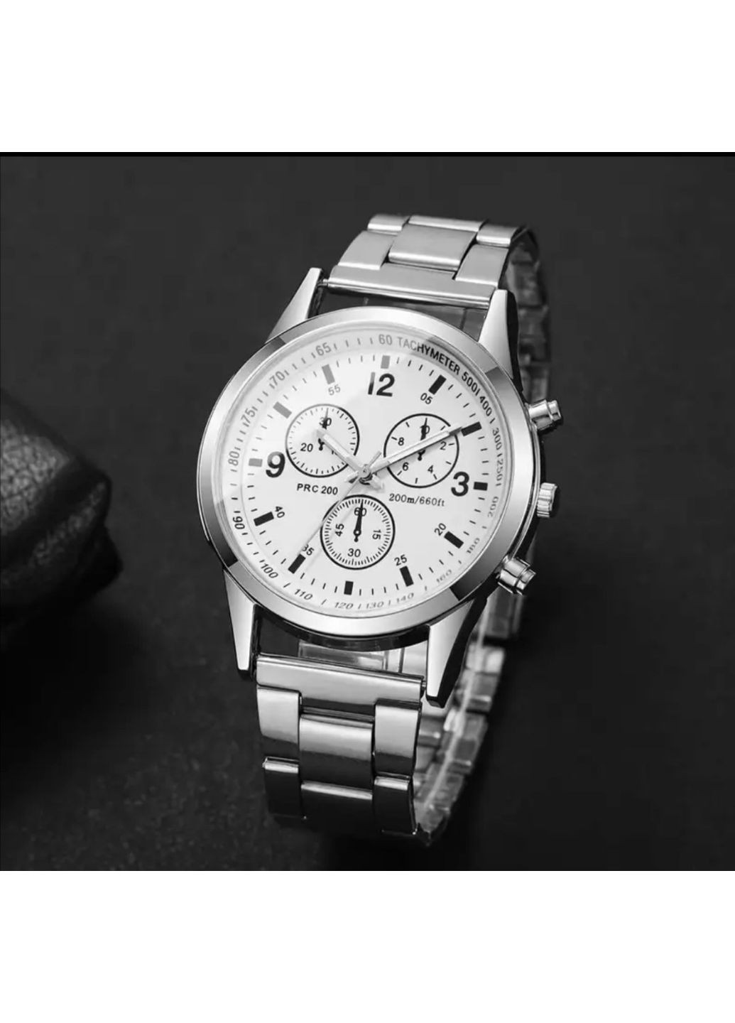 Мужские часы PRC 200 с металлическим ремешком, цвет серебристый No Brand (364506699)