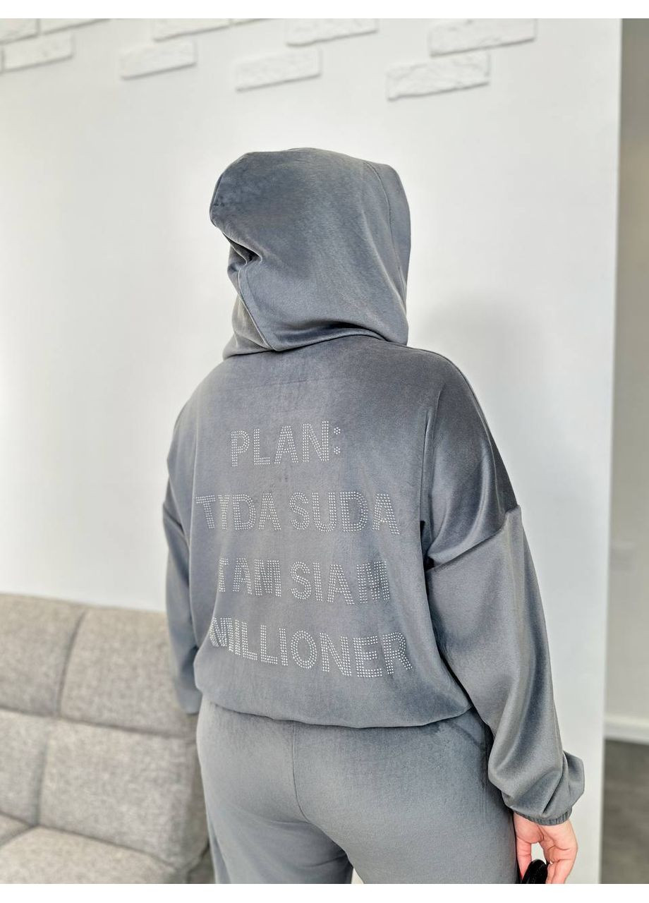 Женский утепленный велюровый костюм Avanti (350880950)