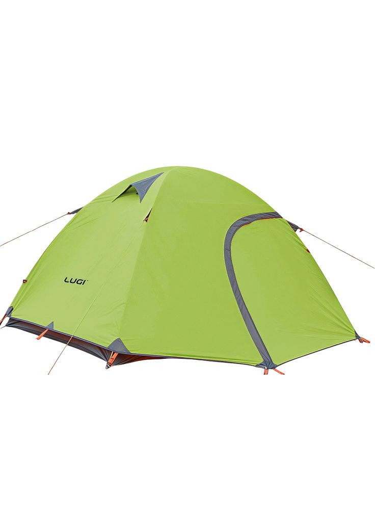 Палатка туристическая двухместная ветрозащитная с тамбуром 210*180*135 см. LUGI (346496718)