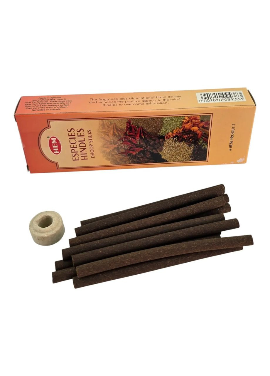 Безосновное благовоние ( ) 25 г Indian Spices Dhoop (Индийские Специи) HEM (365875560)
