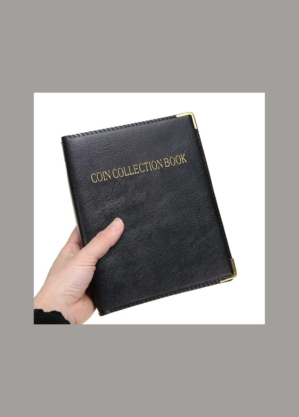 Альбом для монет 480 карманов Держатель для монет Органайзер No Brand (296688012)