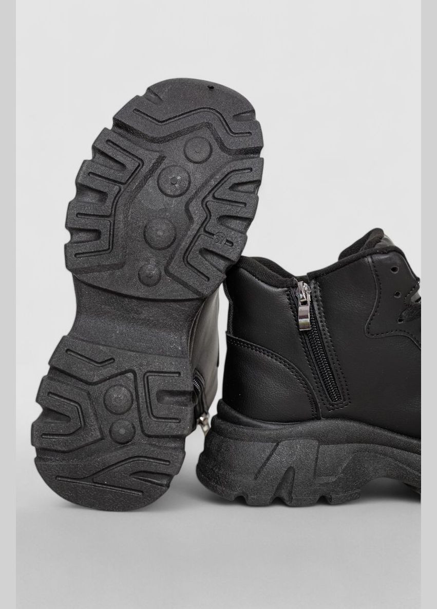 Кросівки жіночі на хутрі Ager 243R115-5 чорні демісезони (305697373)