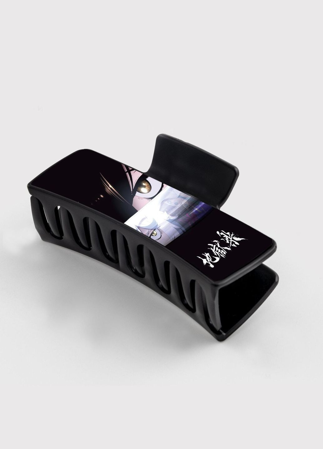 Заколка крабик для волос Аниме Адский рай #0008 черный No Brand (315630984)