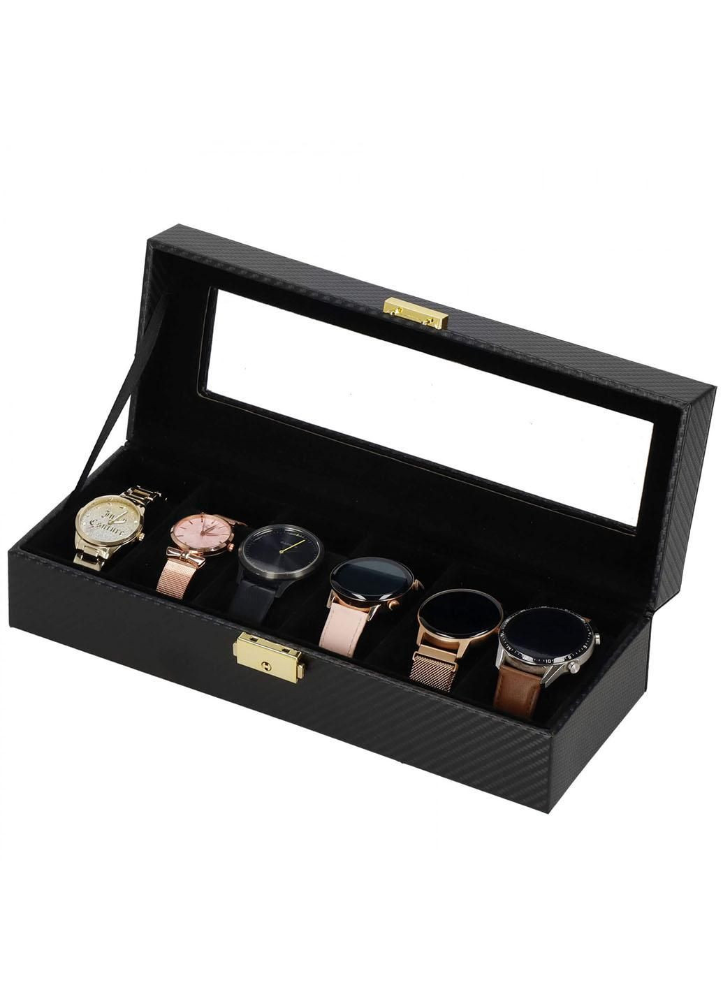 Скринька (органайзер) для зберігання годинників 30 x 11 x 8 см HA1054 Springos (290663807)