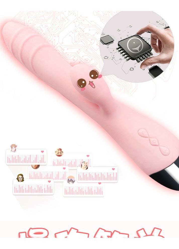 Вибратор для девушек 10 режимов вибрации. Женский вибромассажёр для стимуляции клитора, 10012W No Brand (303932574)