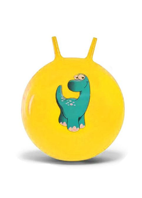Мʼяч для фітнесу "Дінозаври" (жовтий) MIC (290251600)