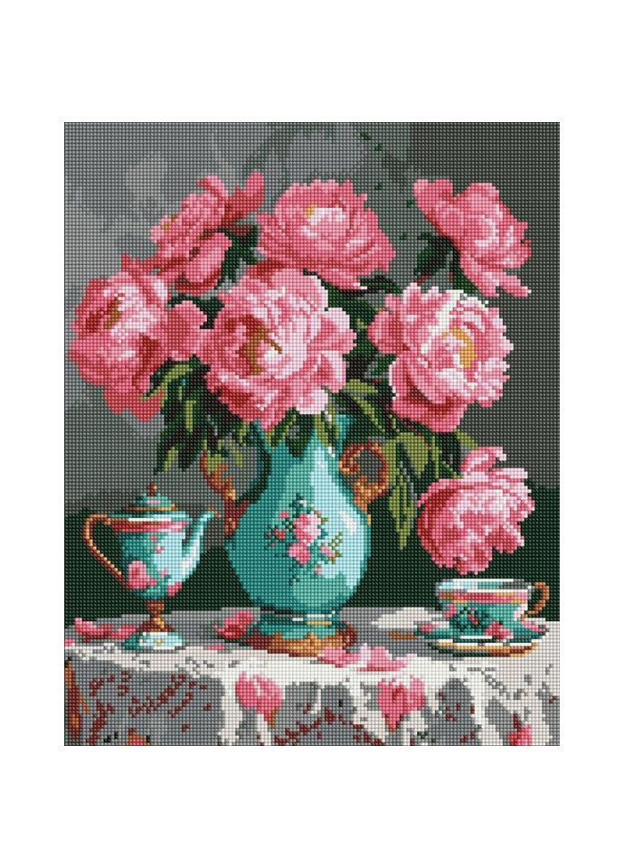 Алмазная мозаика «Нежные цвета» ©sophiia_illustrations AMO8124, 40х50 см IDEYKA (340961656)