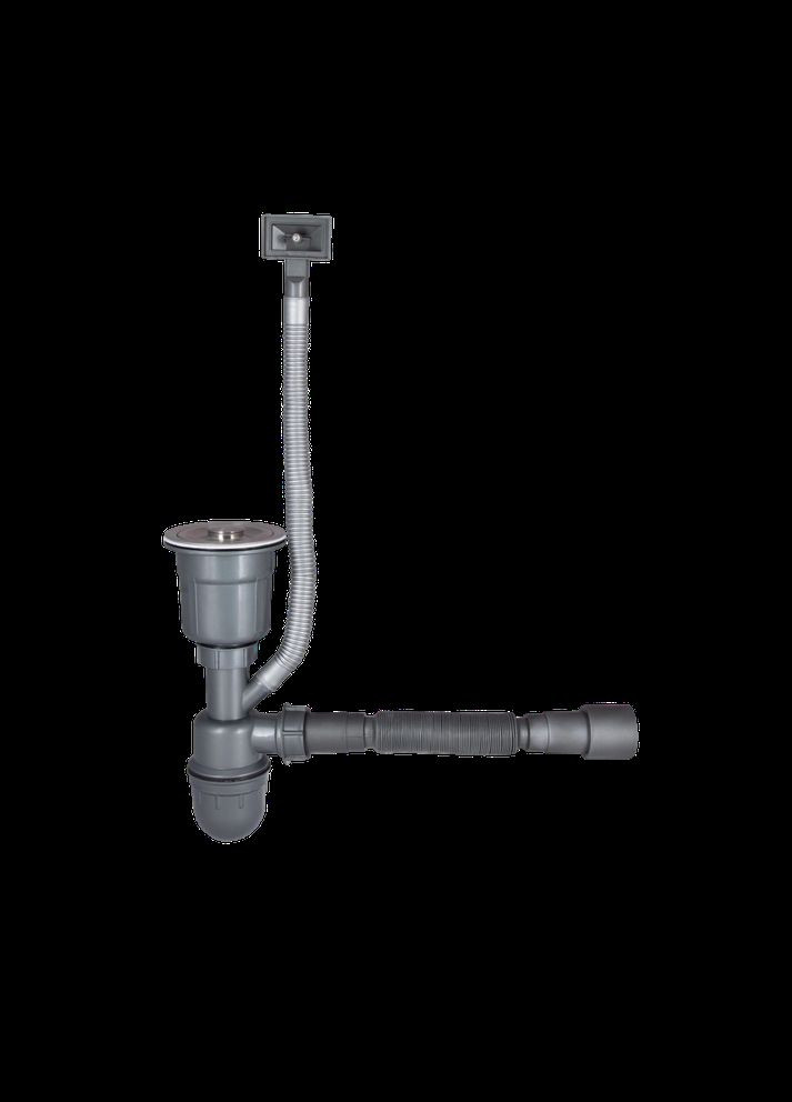 Мойка для кухни Handmade H5050 Brushed Steel 3,0/1,0 мм LIDZ (336937325)