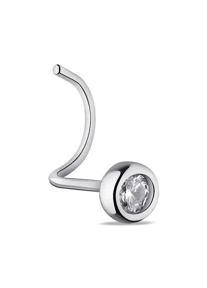 Пірсинг у ніс «Crystal Stud» AURA (401915155)