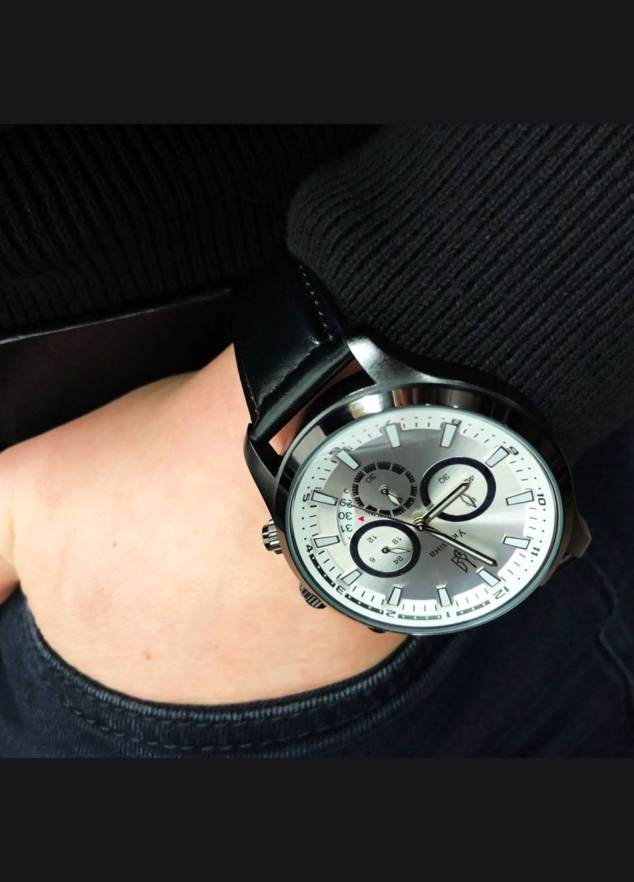 Годинник наручний чоловічий SKMEI 4991/1994SI, Тактичний чоловічий наручний кварцовий годинник, Елегантний годинник No Brand (359475325)