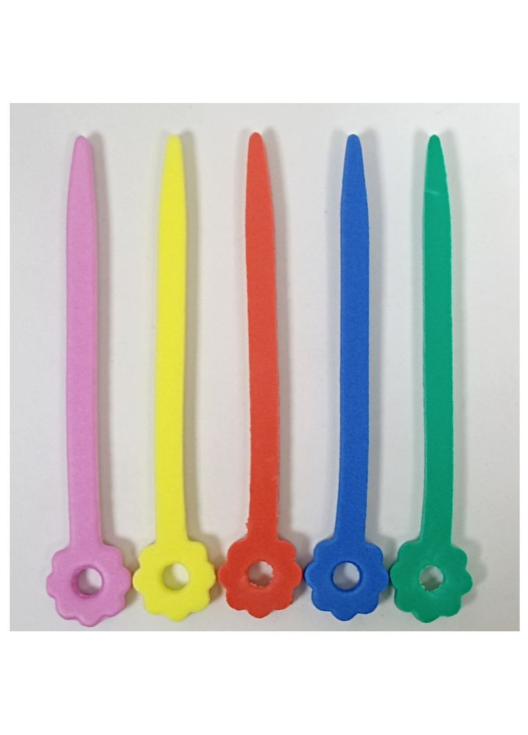 Бігуді для завивки волосся Ромашка м'які довжина 15 см в упаковці 10 штук No Brand (330632146)