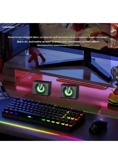 Пара колонок 3 Вт х 2 USB 3.5 мм SAM-A32I черные No Brand (357494882)