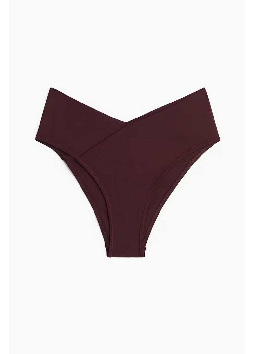 Коричневые купальные плавки однотонные H&M