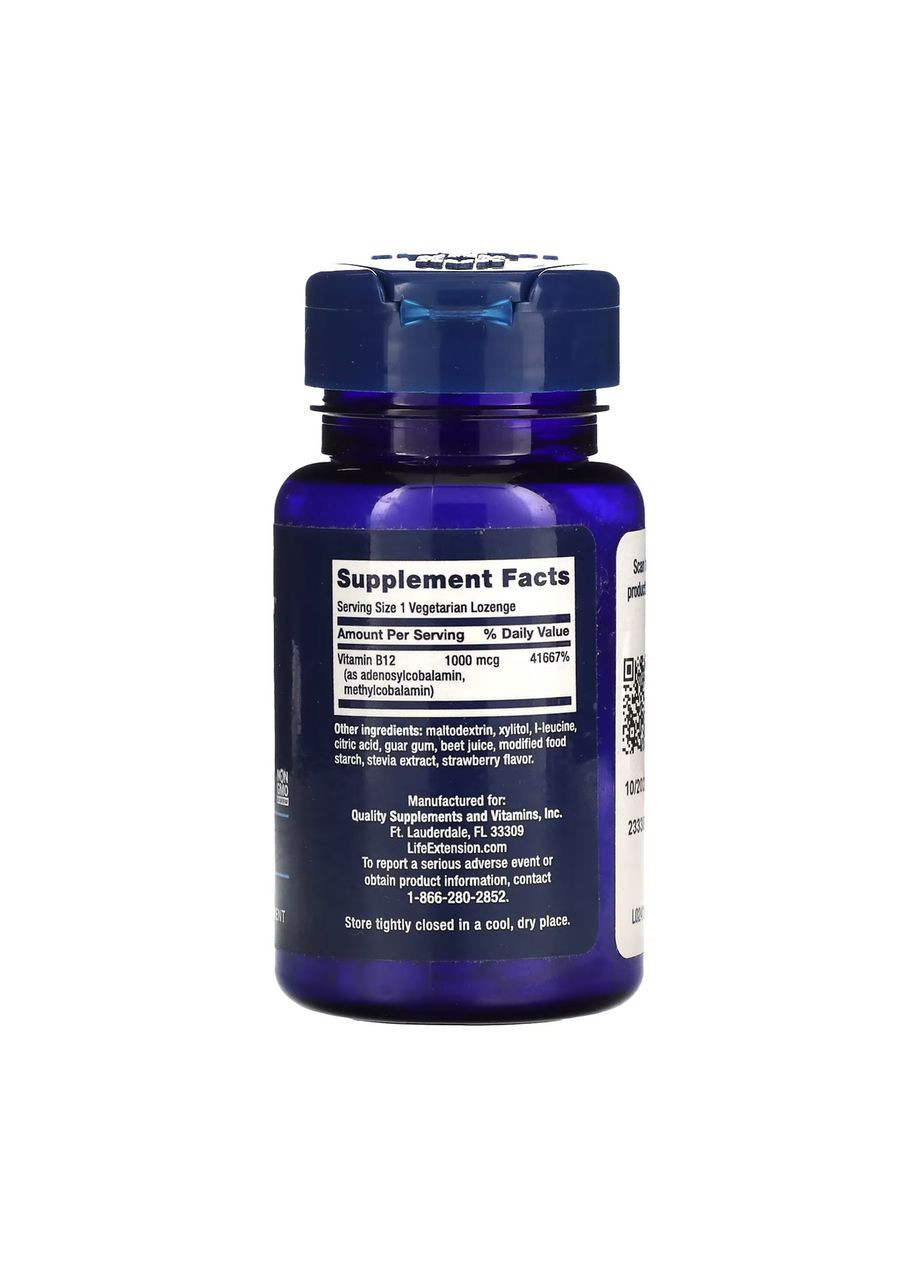 B12 Elite - 60 vcaps Life Extension (369399782)