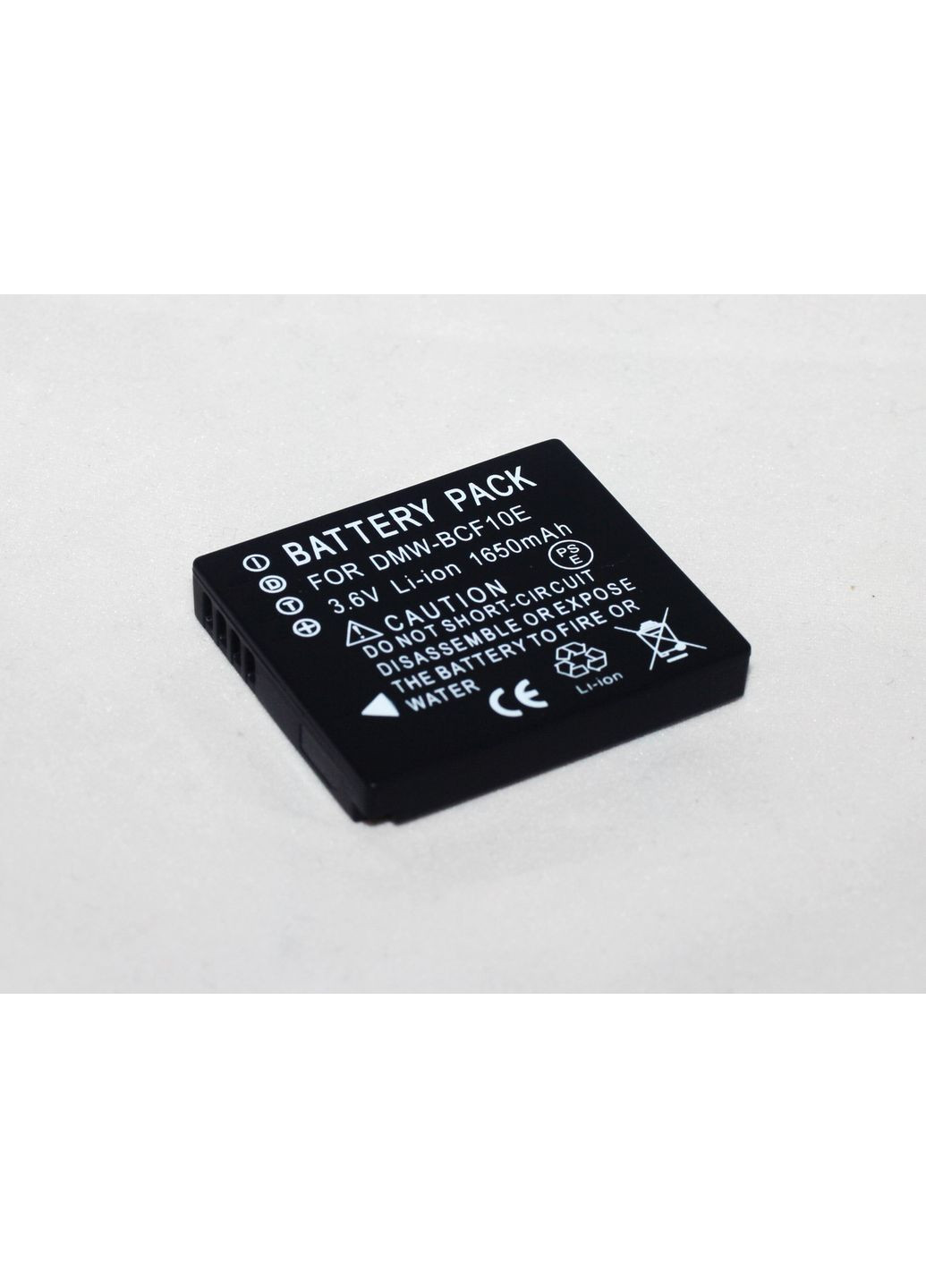 Аккумулятор DMW-BCF10E (DMW-BCF10, DMW-BCF10GKC, CGA-S/106C, CGA-S009) для аналог на 1650 ма Panasonic (372010492)