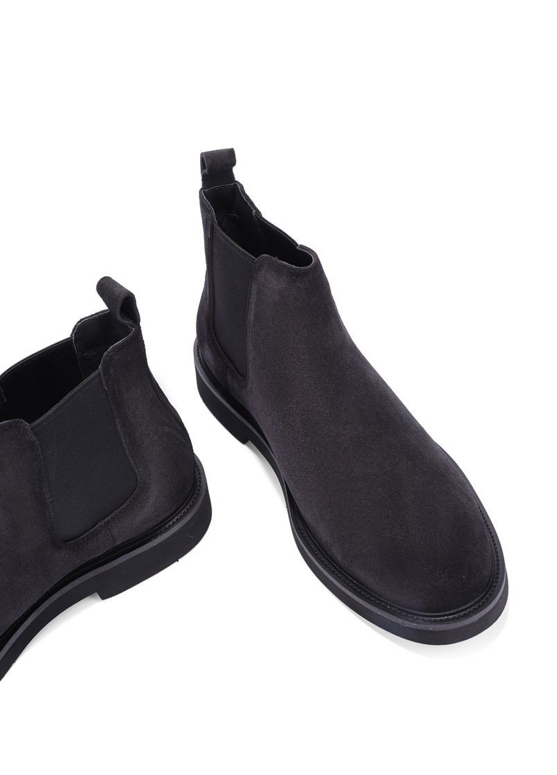 Серые осенние мужские ботинки 526dh-110-680r серый замша Miguel Miratez