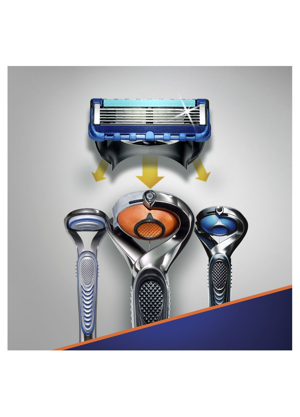 Змінні картриджі для гоління Fusion ProGlide, 4 шт. Gillette (336330100)