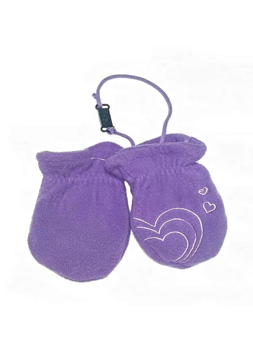 Рукавиці на флісовій підкладці для дівчинки CAG300932 0.5 фіолетовий Cool Club (264302898)