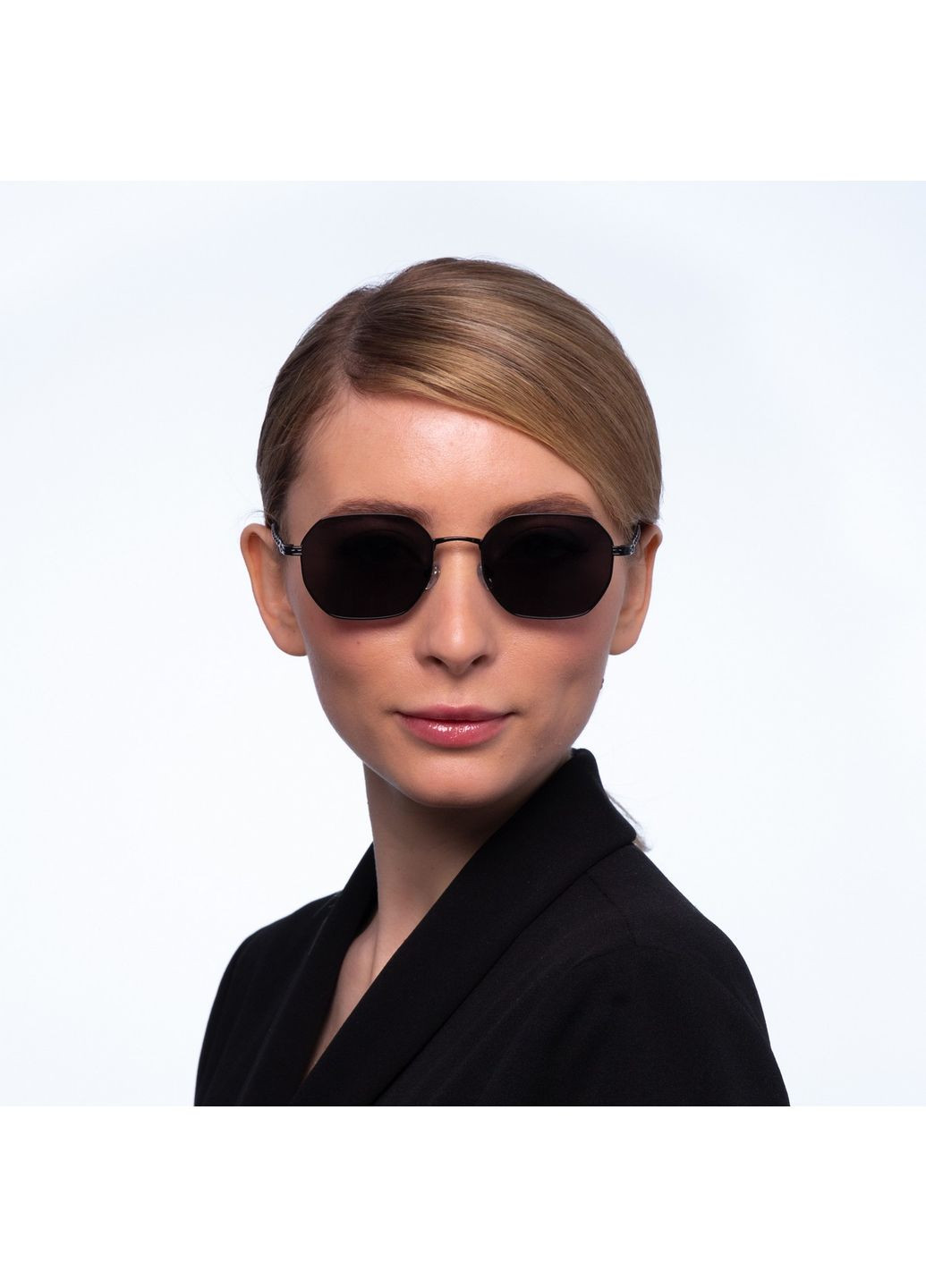 Сонцезахисні окуляри з поляризацією Фешн-класика жіночі LuckyLOOK 859-914 (322791156)