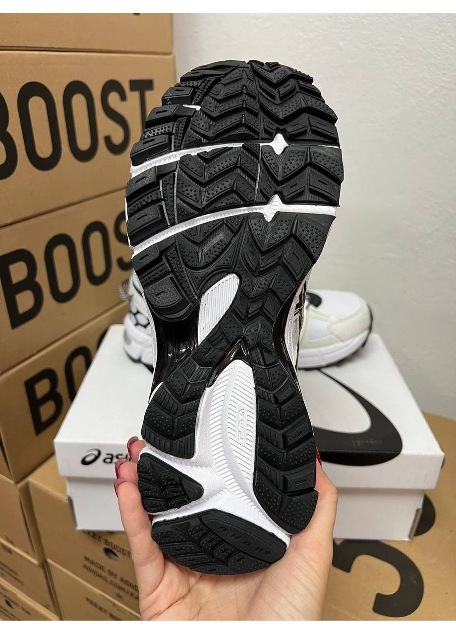 Черно-белые всесезонные кроссовки мужские asics gel-kahana 8 white gor-tex + термо No Brand