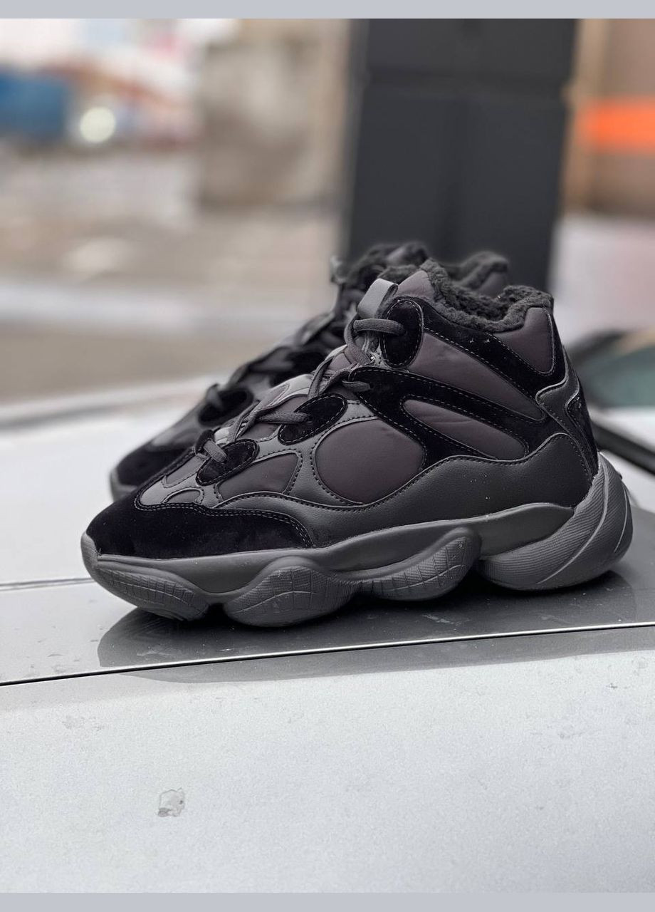 Черные зимние ботинки Vakko