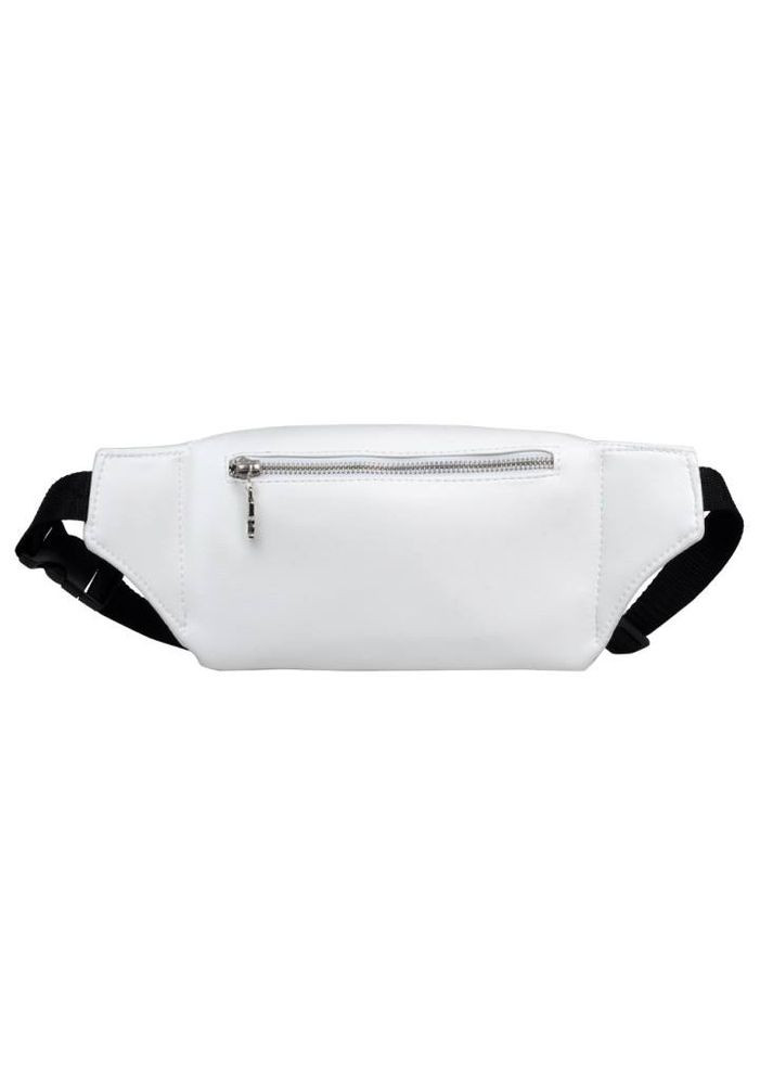 Сумка через плечо из экокожи бананка женская Tirso MSH Белый Sambag (302008470)