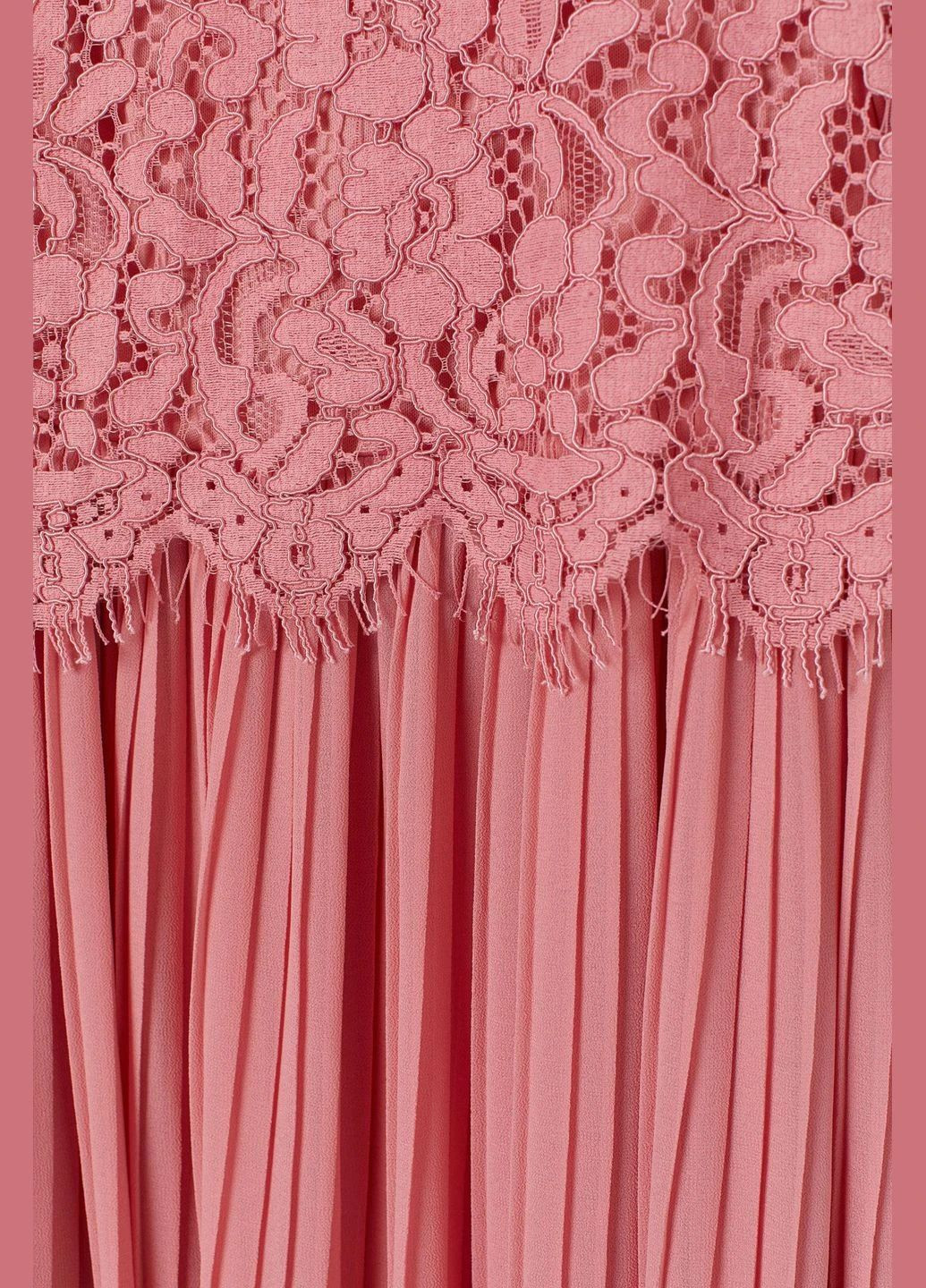 Рожева сукня максі жіноча H&M