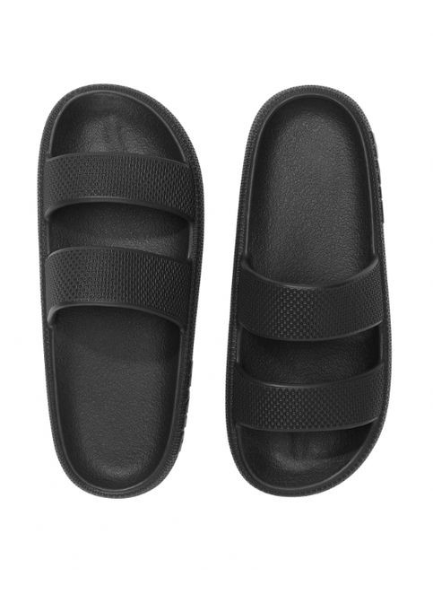 Жіночі шльопанці PINK Чорні Victoria's Secret (316659911)